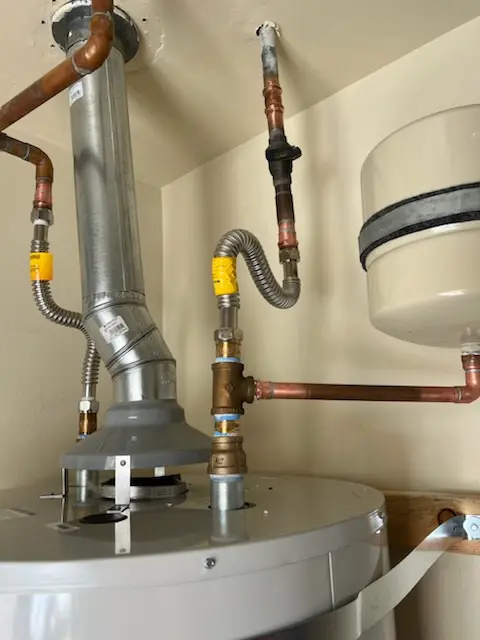 Water heater installation and plumbing repair in Minden